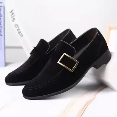 MEN'S CASUAL MATTE LEATHER SHOES