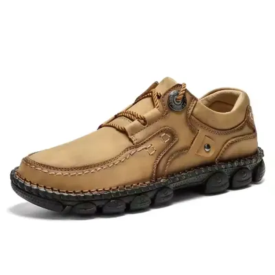 MEN'S LARGE SIZE CASUAL LEATHER SHOES