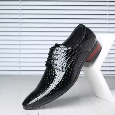 MEN'S POINTED BUSINESS LEATHER SHOES