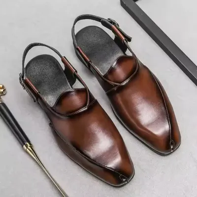 MEN'S LARGE SIZE LEATHER SHOES