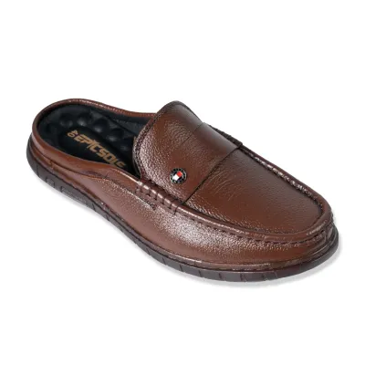 Genuine Leather Luxury Half Shoes