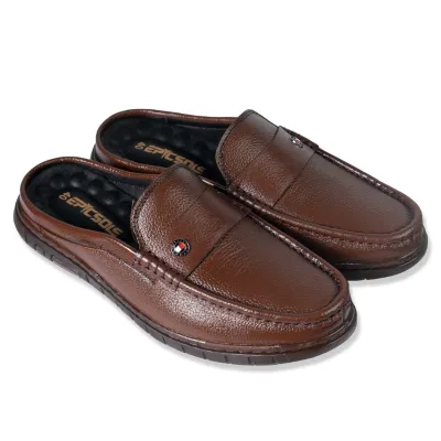 Genuine Leather Luxury Half Shoes