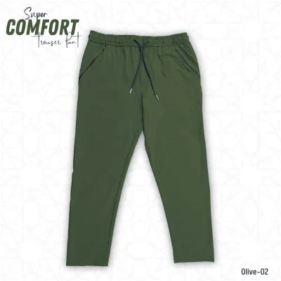 Premium Trouser Pant- Olive