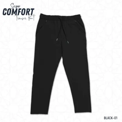 Premium Trouser Pant- Black