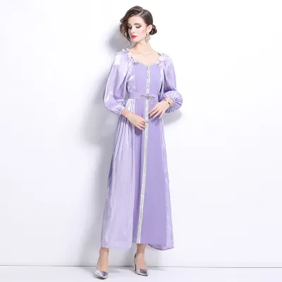 Graceful Loom Long Dress