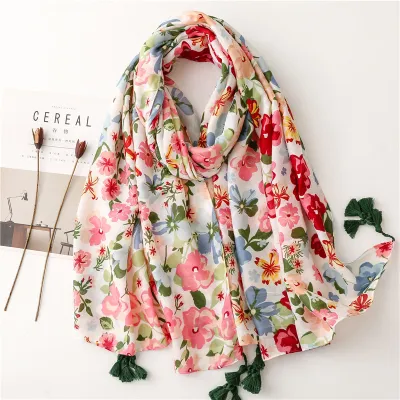 Travel sun protection  ethnic style scarf 