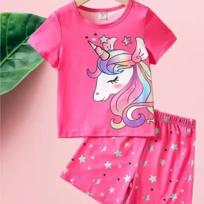 Girls Cute T-shirt Set