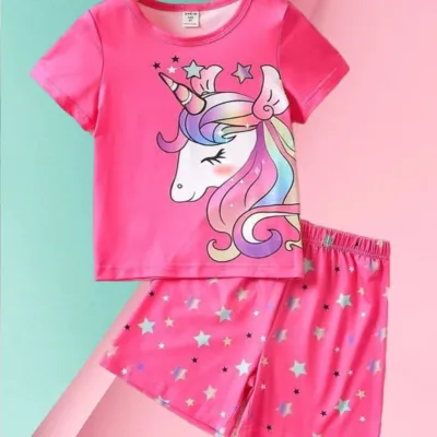 Girls Cute T-shirt Set