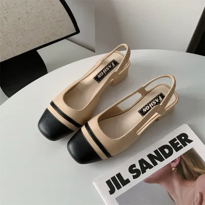 DAILY WEAR LOW HEEL TOE WOMEN'S SANDALS