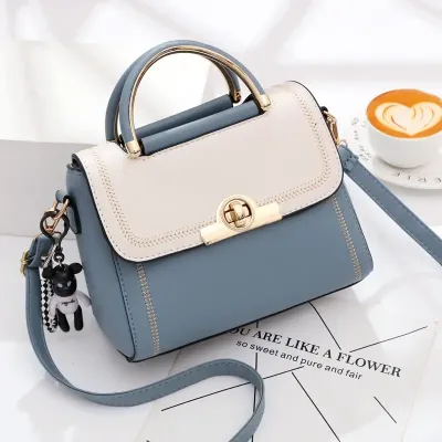 EMBROIDERY MESSENGER TRENDY HANDBAG