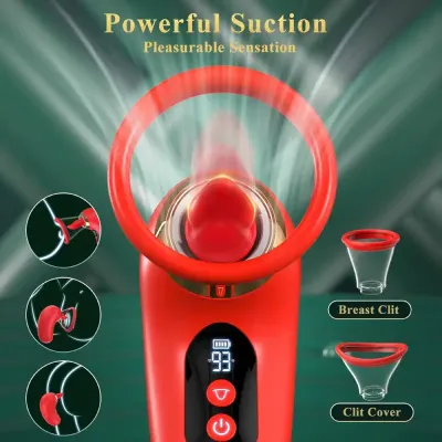  SUCKING DEVICE VIBRATOR VAGINA FEMALE MASTURBATOR 