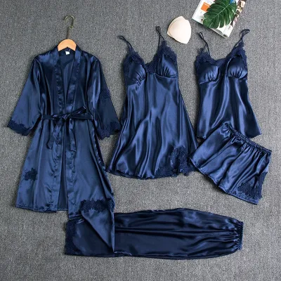 WOMEN'S NIGHTGOWN FIVE-PIECE SET