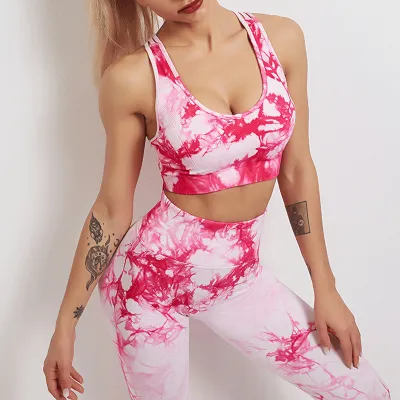 WOMEN'S SPORTSWEAR BRA YOGA SUIT 