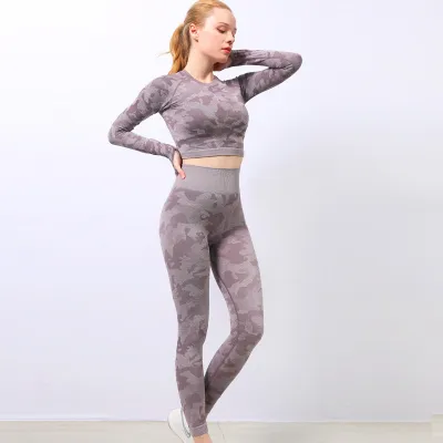 LONG-SLEEVED YOGA SUITS FOR WOMEN