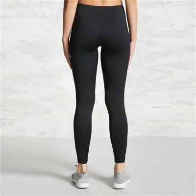  FASHION SPLICING MESH YOGA PANTS