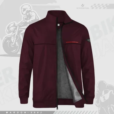 Biker Special Prada Jacket – Maroon