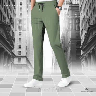 Formal Trouser Pant (Olive) - 104 ( অলিভ কালার )