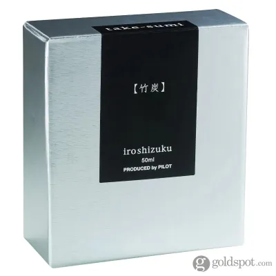 Pilot Iroshizuku Bottled Ink – Take-Sumi (Bamboo Charcoal Black) – 50mL