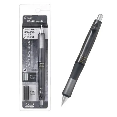 Dr. Grip CL Play Balance Mechanical Pencil 0.5MM Gray Pilot 
