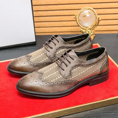 STRETCH FABRIC CASUAL SHOES 