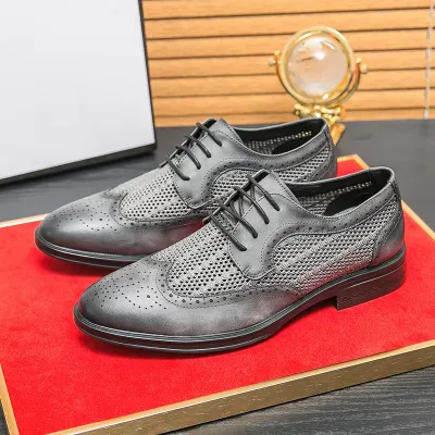 STRETCH FABRIC CASUAL SHOES 
