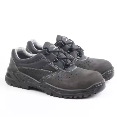 LEATHER FOOTWEAR SUEDE SAFETY SHOES