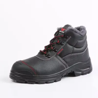 LOW CUT MENS 4INCH SOFT TOE LEATHER NON SLIP BOOTS SHOES