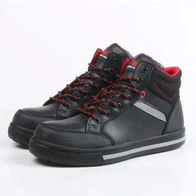 WATERPROOF SLIP AND OIL RESISTANT MEN SAFETY SHOES