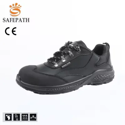 FASHION BOOT BLACK ANTI SLIP MEN SAFETY SHOES