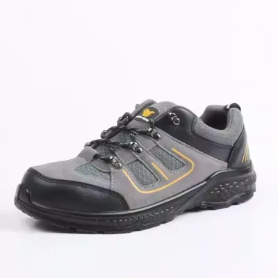 STEEL TOE AND MID SOLE PROTECTIVE WEAR SHOES