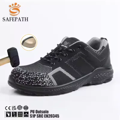 TOP SELLING MEN'S SRC STEEL TOE SAFETY SHOES