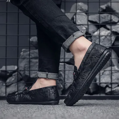 CASUAL LOAFERS FOR MEN BLACK