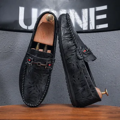 CASUAL LOAFERS FOR MEN BLACK