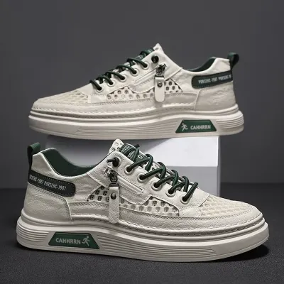 MEN'S CASUAL LIGHT WEIGHT SHOES RICE GREEN