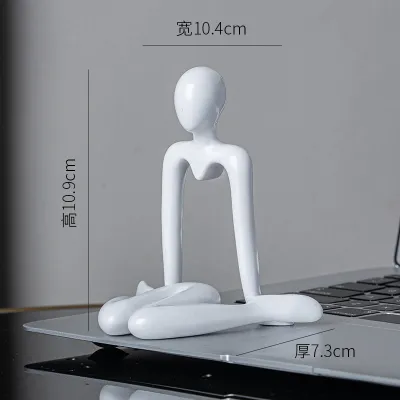 Modern Abstract Figurine | Stylish Home Decor Sculpture for Room