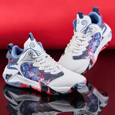 MAXCOURT LEATHER HIGH-TOP SNEAKERS