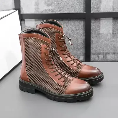 BREATHABLE LEATHER SHOES