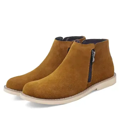SUEDE LEATHER BOOTS
