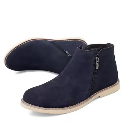 SUEDE LEATHER BOOTS