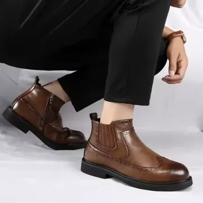 STIVALI LEATHER BOOTS 