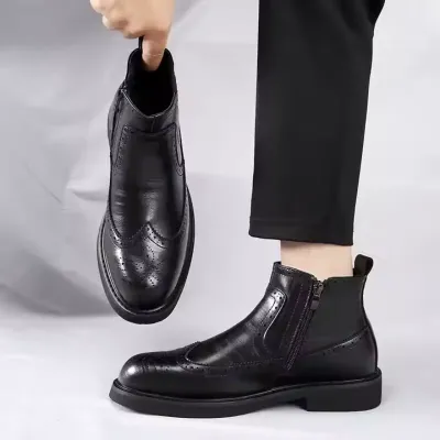 STIVALI LEATHER BOOTS 