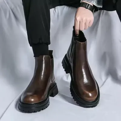 BRITISH BLACK LEISURE SHOES