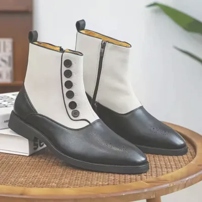 SUEDE LEATHER BOOTS