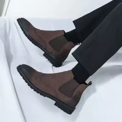 LIGHT WEIGHT LEATHER BOOTS