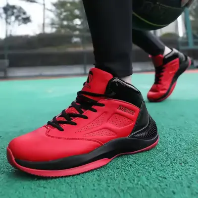 MAXLEATHER MEN'S BASKETBALL SNEAKERS