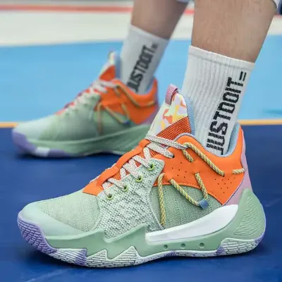 CUSTOM OEM ANTI-SLIP BASKETBALL SHOES