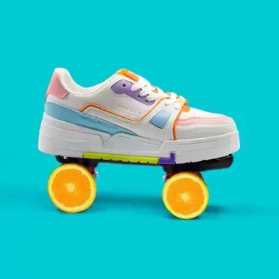 CUSTOM LOGO LUXURY WOMEN’S SNEAKERS