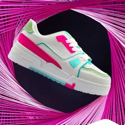 CUSTOM LOGO LUXURY WOMEN’S SNEAKERS
