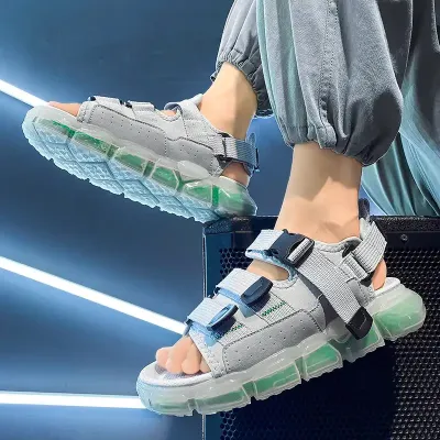 SUMMER MEN SANDALS GREY