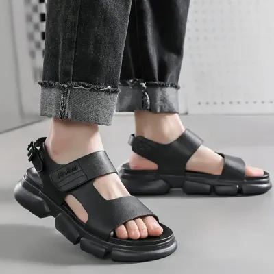 STYLE FASHION SANDALS BLACK